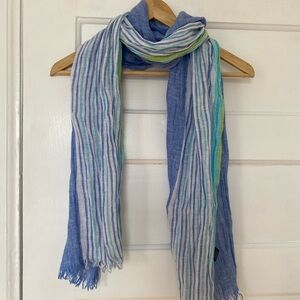 Harmont and Blaine striped summer scarf